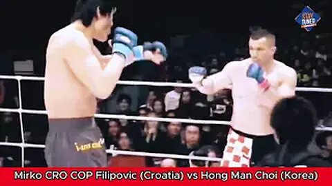 Mirko CRO COP Filipovic (Croatia) vs Hong Man Choi (Korea), Size Doesn't Matter #MMA #viralvideo