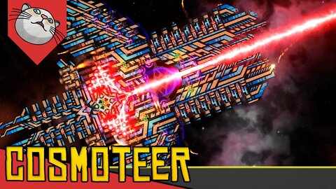 Construa uma FROTA DE NAVES e Lute por Facções! - Cosmoteer na Steam [Gameplay PT-BR]