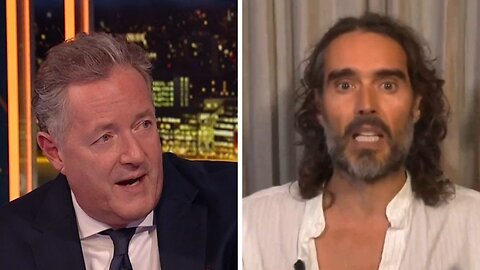 Piers Morgan Reacts To Russell Brand's Latest Response: "There's No Clarification!"