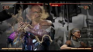 Mortal Kombat 1 2023 Geras & Sonya Blade Kameo Fatal Blow