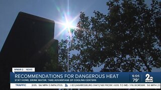 Recommendations for dangerous heat