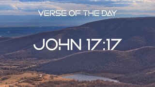 November 19, 2022 - John 17:17 // Verse of the Day