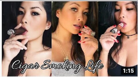 The latest new smoking style for women
