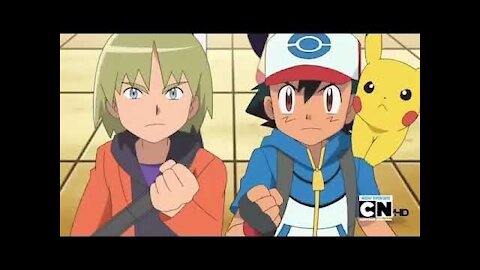 Pokemon Best Wishes: Trip and Ash fight over who’s going to battle Alder first 2/2