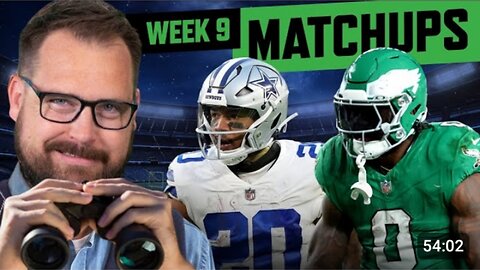 Week 9 Matchups + Creeper Jason, Wheel of Shame | Fantasy Football 202...