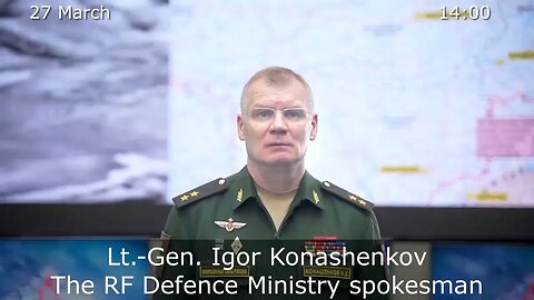 Russian Defence Ministry report on the progress of the special military operation in Ukraine!