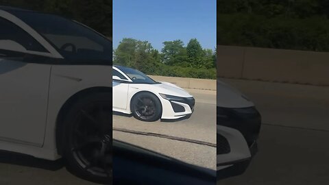 Acura NSX on the Highway
