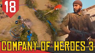 Pegou agora DEFENDE o Aeroporto - Company of Heroes 3 Italia #18 [Gameplay PT-BR]