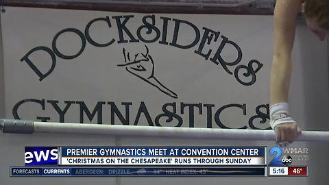 Premier gymnastics meet at Baltimore Convention Center