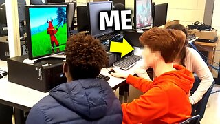 Playing Fortnite In Summer School (Got Caught)