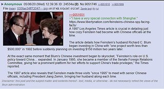 Diane Feinstein | Corrupt & Compromised ( Check Description)