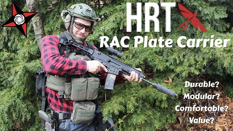 Tactical Plate Carrier | HRT Tactical | RAC Carrier | Maximus Placard | Full Review