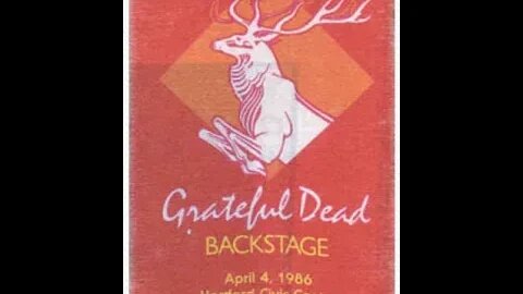 Grateful Dead [1080p HD Remaster] April 4 1986 - Hartford Civic Center - Hartford, CT