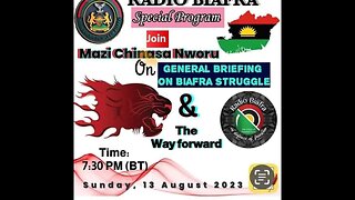 Special Radio Biafra Program.