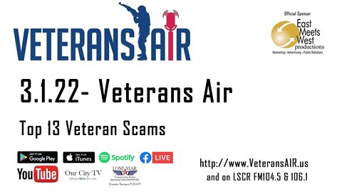 3.1.22 - Top 13 Veteran Scams - Veterans Air