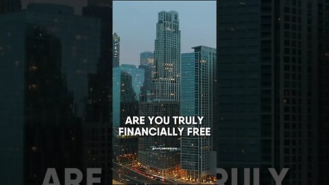 Are you TRULY financially free? #shorts