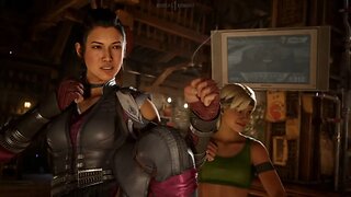 Mortal Kombat 1 2023 Beta Li Mei & Sonya Blade Kameo Team Li Blade Gameplay