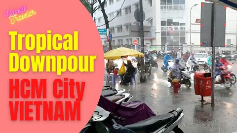 Tropical Downpour, Ho Chi Minh City, Vietnam