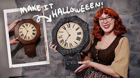 Turning Thrift Store Items into Halloween Decor!
