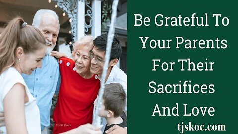 What Should You Do When You Feel That Your Children Do Not Appreciate Sacrifices You Make For Them?