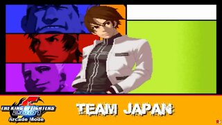 The King of Fighters 2001: Arcade Mode - Team Japan