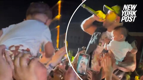 Flo Rida slammed for crowd surfing baby video