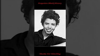 Lorraine Hansberry | Forgotten Black History