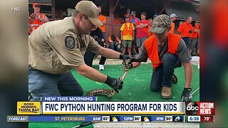 Florida Fish and Wildlife offers youth python hunting program