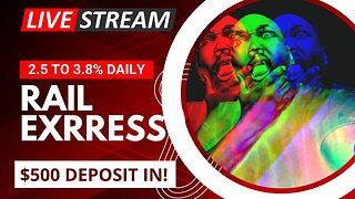 Railexpress180.com- Daily 2.5 to 3.8% daily, You in?