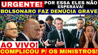 URGENTE BOLSONARO VEM EM PÚBLICO FAZER DENÚCIA GRAVISSÍMA E O POVO SE PREPARA P/ O QUE VAI ACONTECER