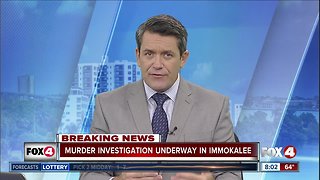Homicide Investigation in Immokalee