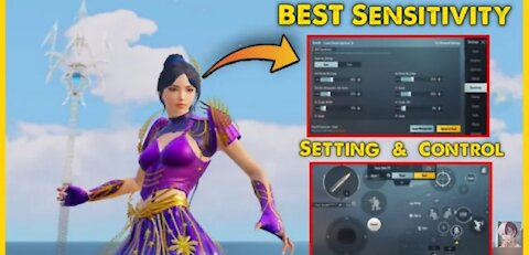 NEW🔥BEST Sensitivity Setting & CONTROLS To IMPROVE Your Reflexes in PUBG Mobile BGMI