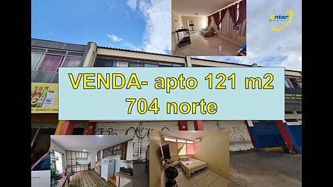 VENDA - #apartamento vazado Asa norte - 704 norte - 4 quartos - #brasilia #asanorte #aptos #df