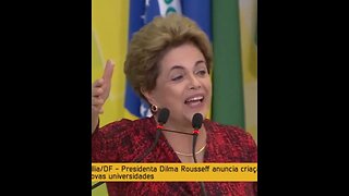 Dilma tenta fazer conta, não consegue chegar no resultado e ainda corrige a plateia #shorts