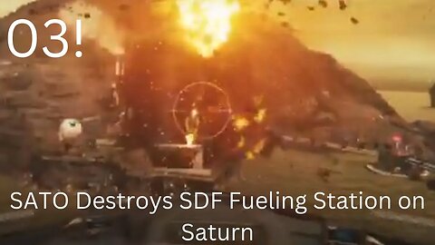 Call of Duty Infinite Warfare Campaign Walkthrough Part 3 - SATO Destroys SDF Fuel Station