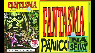 O FANTASMA 123 EM PANICO NA SELVA #museudogibi #gibi #quadrinhos #comics #historieta