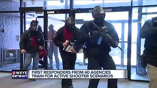 First responders from 40 agencies train for active shooter situations
