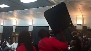 UPDATE 2 - Eight hours of disruption and screaming at Nelson Mandela Bay council meeting (HSL)