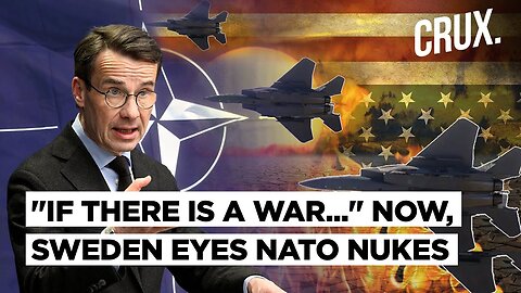 Sweden Can Host NATO Nuclear Weapons In "Wartime", PM Says Invoking "Russian Attack On Ukraine"