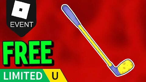 How To Get Sponge Golf Club in UGC Limited Codes (ROBLOX FREE LIMITED UGC ITEMS)