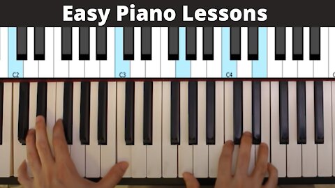 Easy piano lessons for beginners
