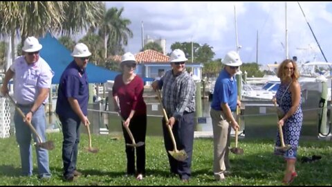 Ground broken for new Fort Pierce restaurant next to city's marina