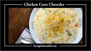 Warm Up with Chicken Corn Chowder