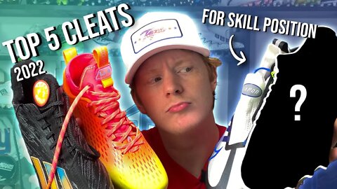 Top 5 Skill Position Football Cleats// Best Receiver Cleats of 2022!