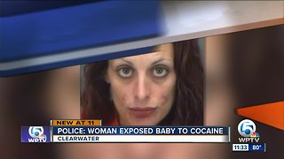 Police: Florida woman exposed baby to cocaine, causing severe injury