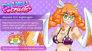 Let's Play Crush Crush: Spooky Event. Can a Harpy be a Waifu?