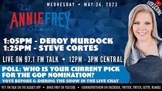 Ron DeSantis Announces Run for Presidency • Annie Frey Show 5/24/23