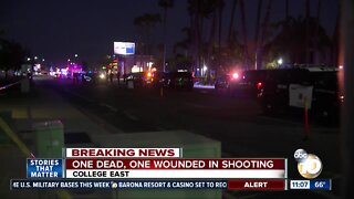 One dead, one wounded in shooting