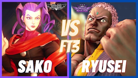 SFV 🌟 Sako (Rose) vs Ryusei (Urien) FT3 🌟 SF5