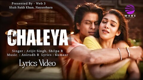 Jawan: Chaleya (Hindi) | Shah Rukh Khan | Nayanthara | Atlee | Anirudh | Arijit S, Shilpa R | Kumaar